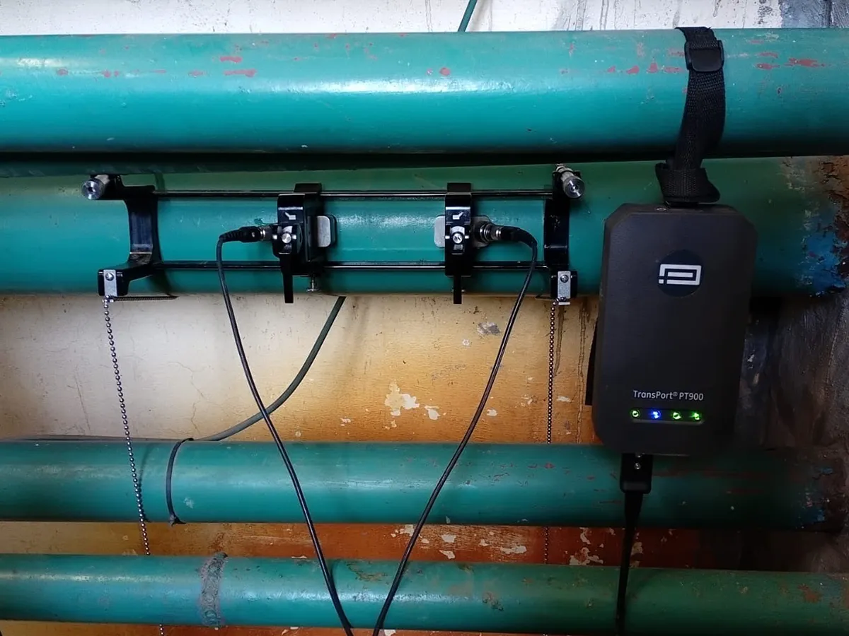 Medición de Caudal -No Invasiva en Planta